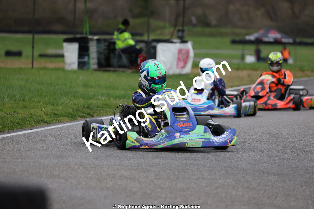 29 & 30/03/2025 : 2ème manche du Championnat du Sud au circuit d’Aigues-Vives (photos Stéphane Agnus) 2025 — karting