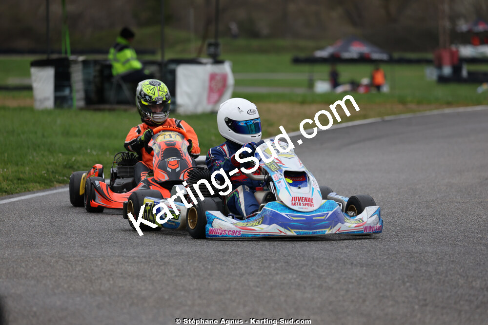 29 & 30/03/2025 : 2ème manche du Championnat du Sud au circuit d’Aigues-Vives (photos Stéphane Agnus) 2025 — karting