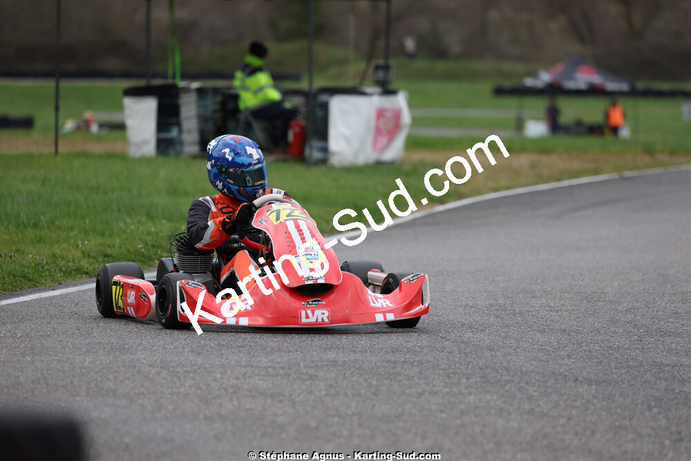 29 & 30/03/2025 : 2ème manche du Championnat du Sud au circuit d’Aigues-Vives (photos Stéphane Agnus) 2025 — karting