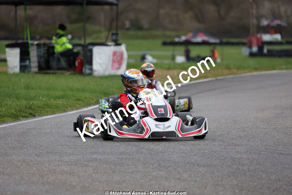 29 & 30/03/2025 : 2ème manche du Championnat du Sud au circuit d’Aigues-Vives (photos Stéphane Agnus) 2025 — karting