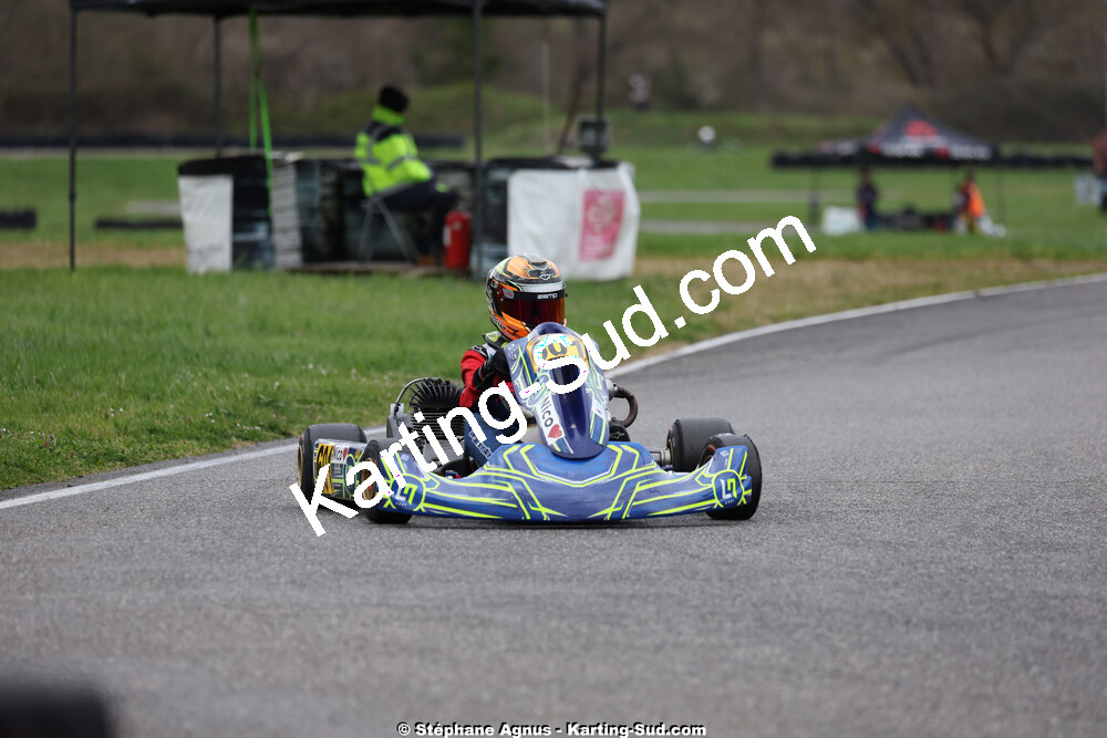 29 & 30/03/2025 : 2ème manche du Championnat du Sud au circuit d’Aigues-Vives (photos Stéphane Agnus) 2025 — karting