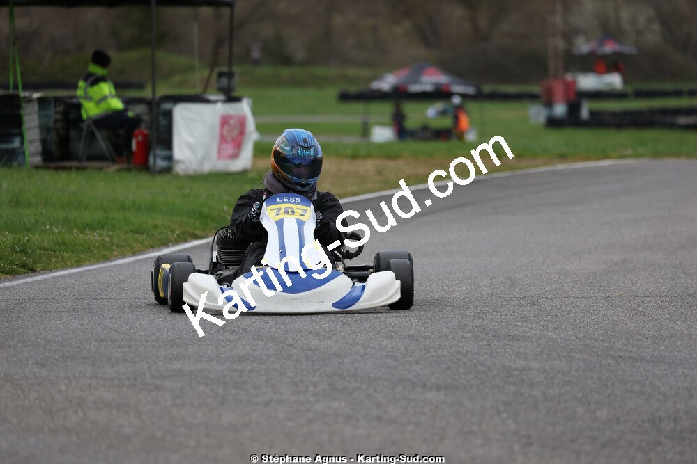 29 & 30/03/2025 : 2ème manche du Championnat du Sud au circuit d’Aigues-Vives (photos Stéphane Agnus) 2025 — karting