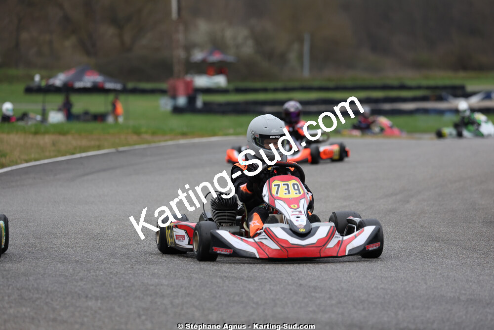 29 & 30/03/2025 : 2ème manche du Championnat du Sud au circuit d’Aigues-Vives (photos Stéphane Agnus) 2025 — karting