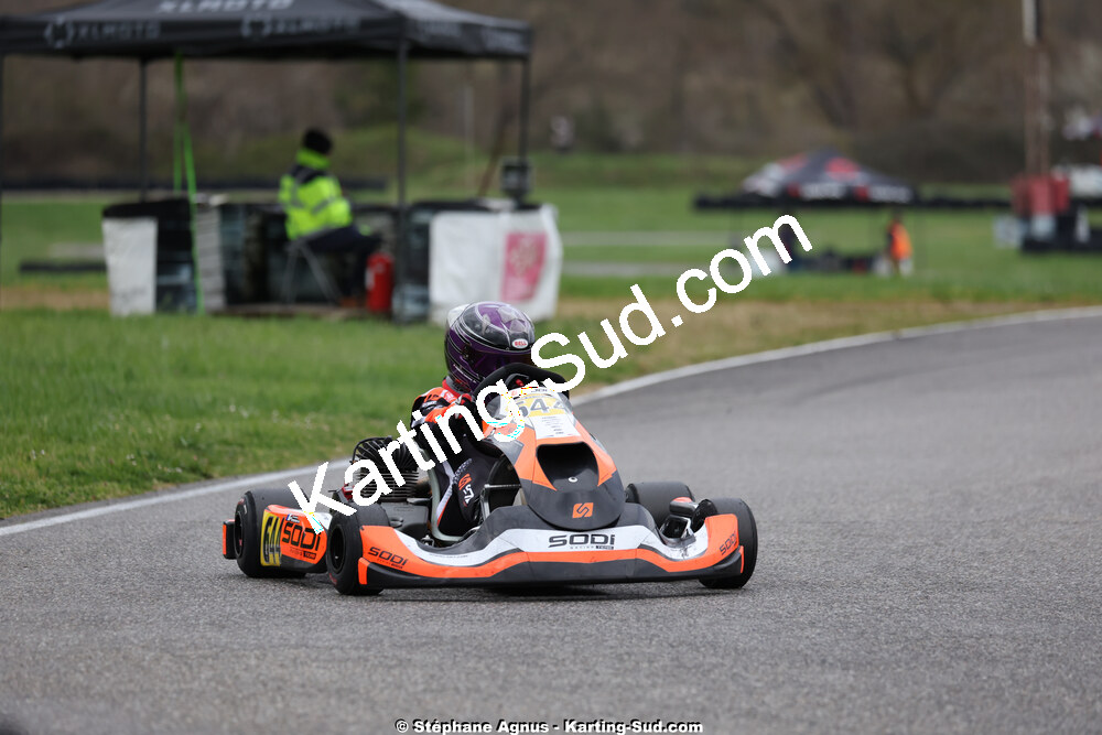 29 & 30/03/2025 : 2ème manche du Championnat du Sud au circuit d’Aigues-Vives (photos Stéphane Agnus) 2025 — karting