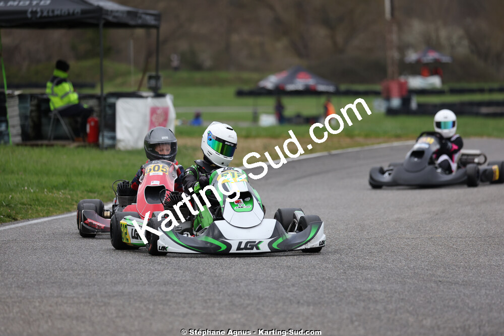 29 & 30/03/2025 : 2ème manche du Championnat du Sud au circuit d’Aigues-Vives (photos Stéphane Agnus) 2025 — karting