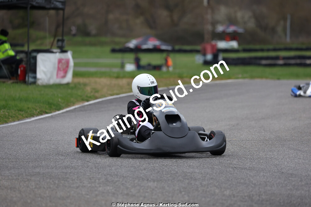 29 & 30/03/2025 : 2ème manche du Championnat du Sud au circuit d’Aigues-Vives (photos Stéphane Agnus) 2025 — karting