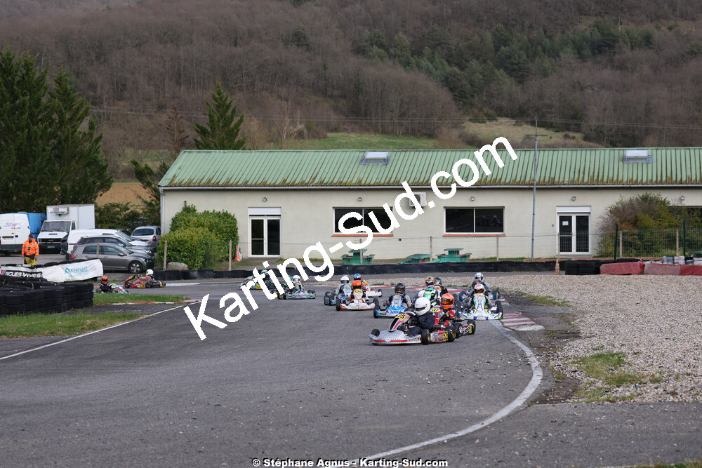 29 & 30/03/2025 : 2ème manche du Championnat du Sud au circuit d’Aigues-Vives (photos Stéphane Agnus) 2025 — karting