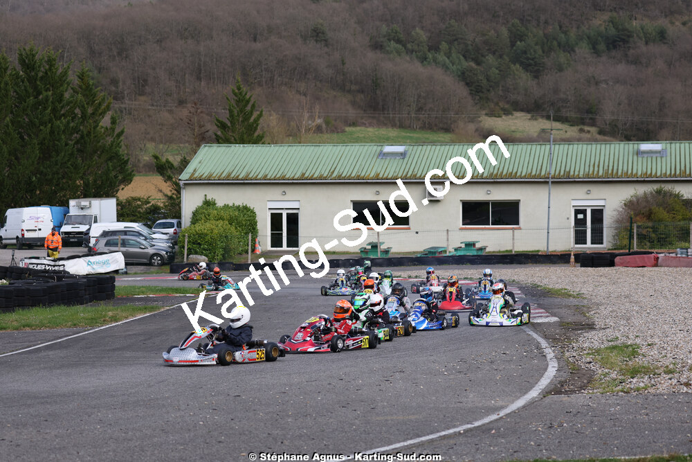 29 & 30/03/2025 : 2ème manche du Championnat du Sud au circuit d’Aigues-Vives (photos Stéphane Agnus) 2025 — karting