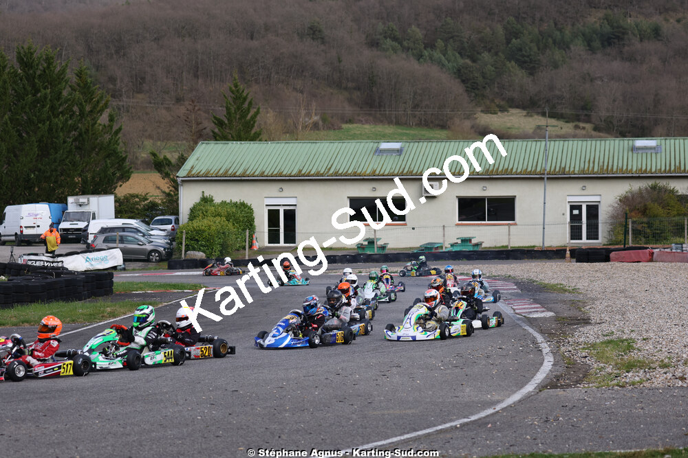 29 & 30/03/2025 : 2ème manche du Championnat du Sud au circuit d’Aigues-Vives (photos Stéphane Agnus) 2025 — karting
