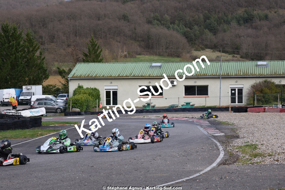29 & 30/03/2025 : 2ème manche du Championnat du Sud au circuit d’Aigues-Vives (photos Stéphane Agnus) 2025 — karting