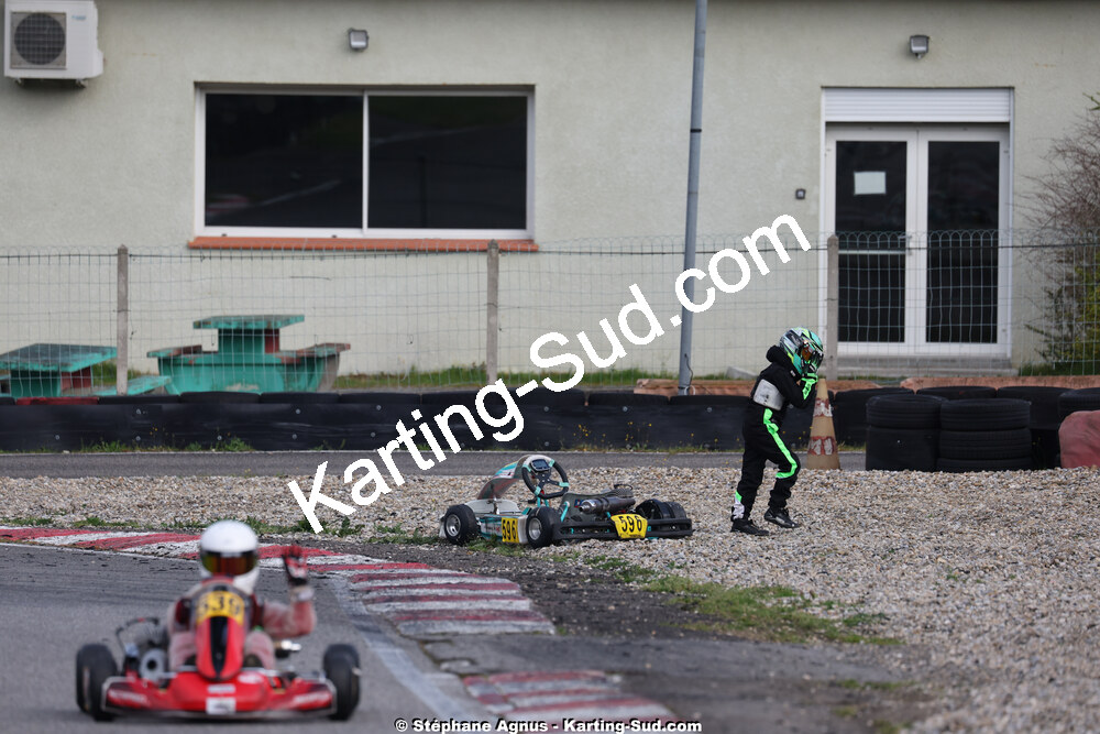 29 & 30/03/2025 : 2ème manche du Championnat du Sud au circuit d’Aigues-Vives (photos Stéphane Agnus) 2025 — karting