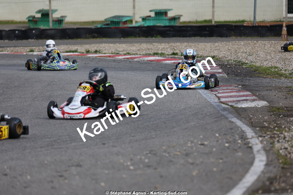 29 & 30/03/2025 : 2ème manche du Championnat du Sud au circuit d’Aigues-Vives (photos Stéphane Agnus) 2025 — karting