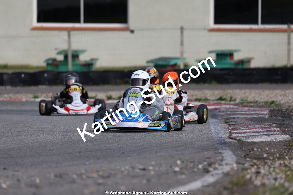 29 & 30/03/2025 : 2ème manche du Championnat du Sud au circuit d’Aigues-Vives (photos Stéphane Agnus) 2025 — karting