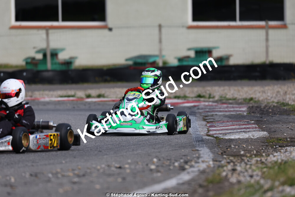 29 & 30/03/2025 : 2ème manche du Championnat du Sud au circuit d’Aigues-Vives (photos Stéphane Agnus) 2025 — karting