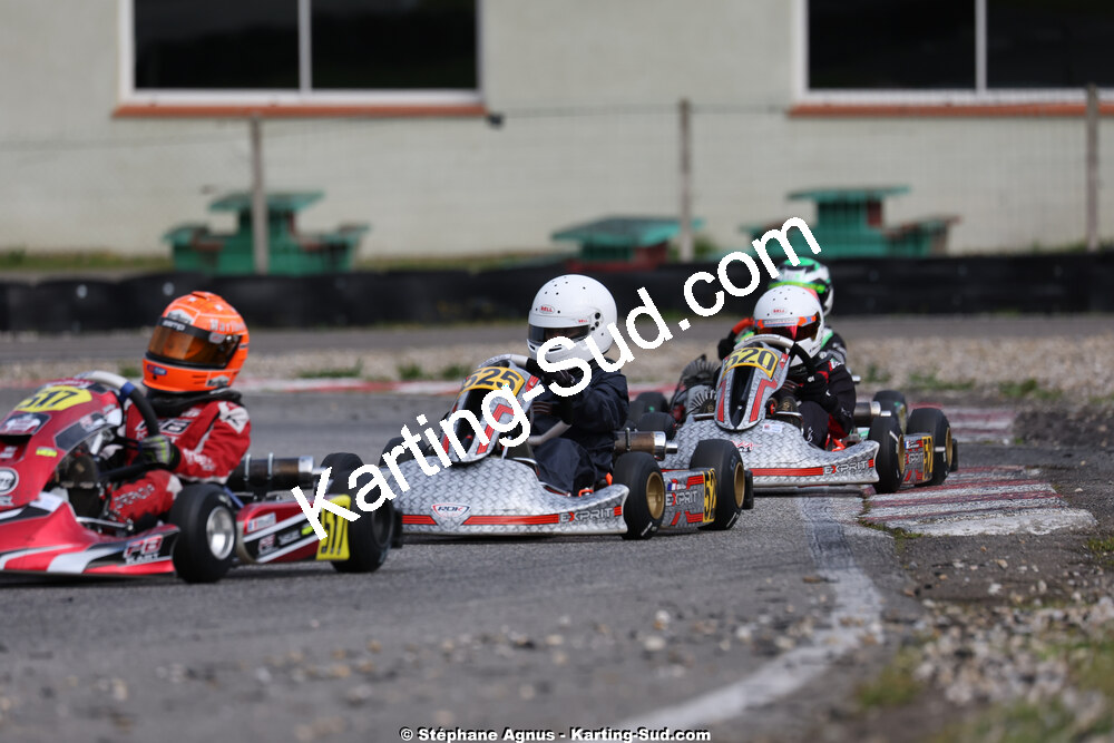 29 & 30/03/2025 : 2ème manche du Championnat du Sud au circuit d’Aigues-Vives (photos Stéphane Agnus) 2025 — karting