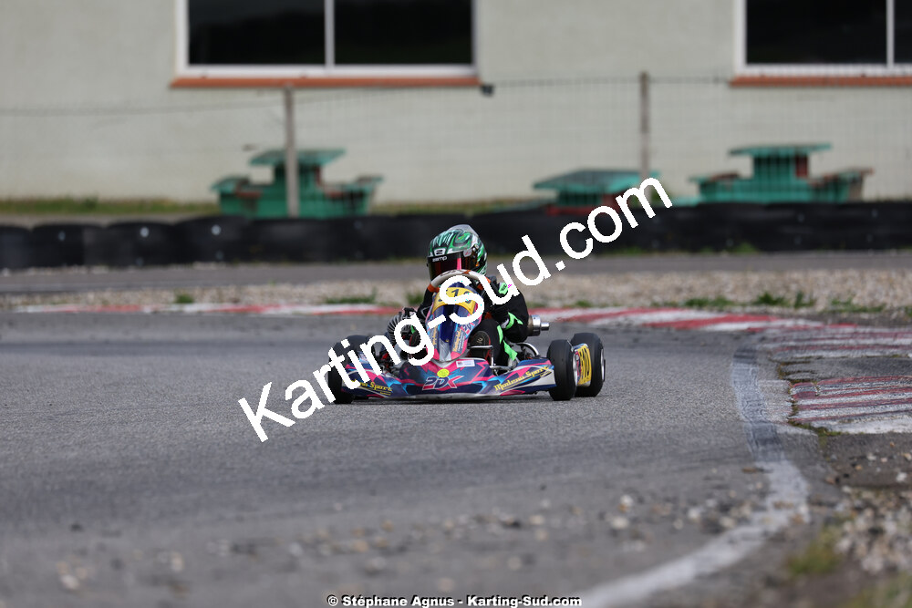29 & 30/03/2025 : 2ème manche du Championnat du Sud au circuit d’Aigues-Vives (photos Stéphane Agnus) 2025 — karting