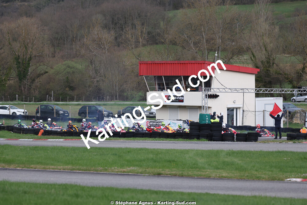 29 & 30/03/2025 : 2ème manche du Championnat du Sud au circuit d’Aigues-Vives (photos Stéphane Agnus) 2025 — karting