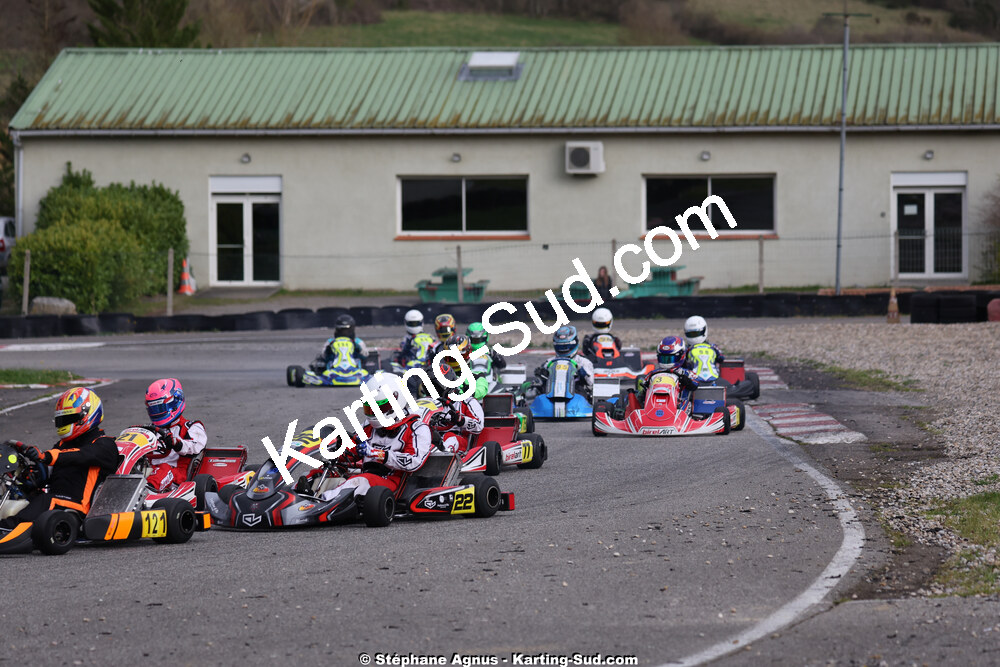 29 & 30/03/2025 : 2ème manche du Championnat du Sud au circuit d’Aigues-Vives (photos Stéphane Agnus) 2025 — karting