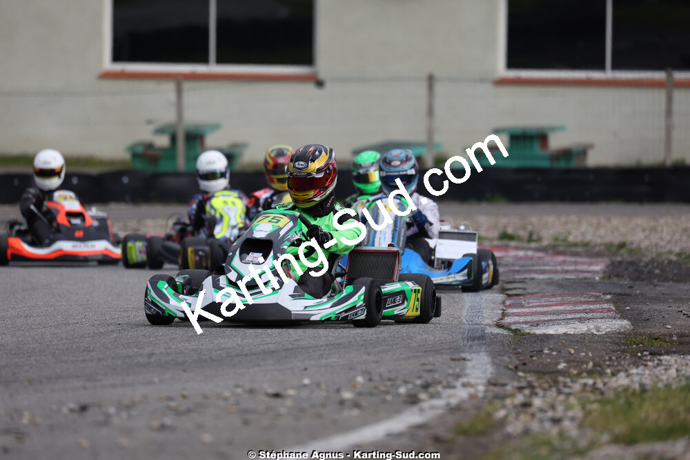 29 & 30/03/2025 : 2ème manche du Championnat du Sud au circuit d’Aigues-Vives (photos Stéphane Agnus) 2025 — karting