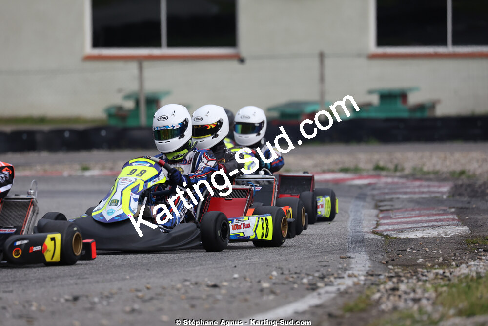 29 & 30/03/2025 : 2ème manche du Championnat du Sud au circuit d’Aigues-Vives (photos Stéphane Agnus) 2025 — karting