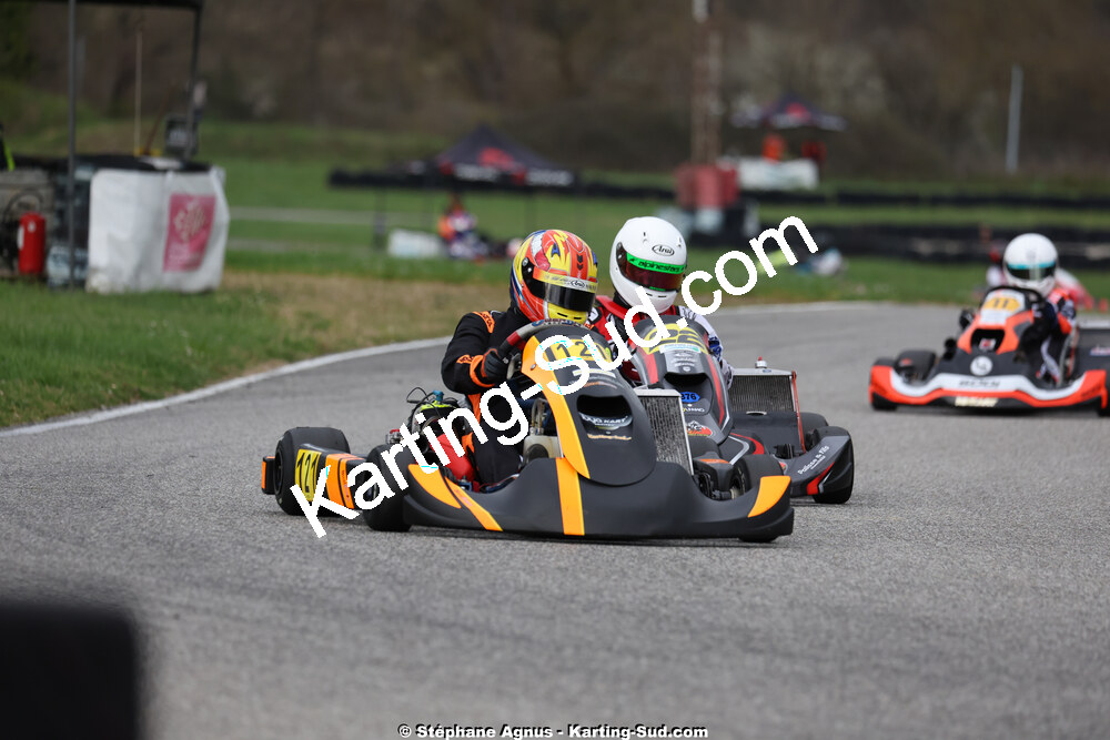 29 & 30/03/2025 : 2ème manche du Championnat du Sud au circuit d’Aigues-Vives (photos Stéphane Agnus) 2025 — karting