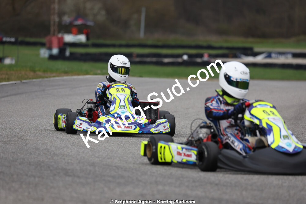 29 & 30/03/2025 : 2ème manche du Championnat du Sud au circuit d’Aigues-Vives (photos Stéphane Agnus) 2025 — karting