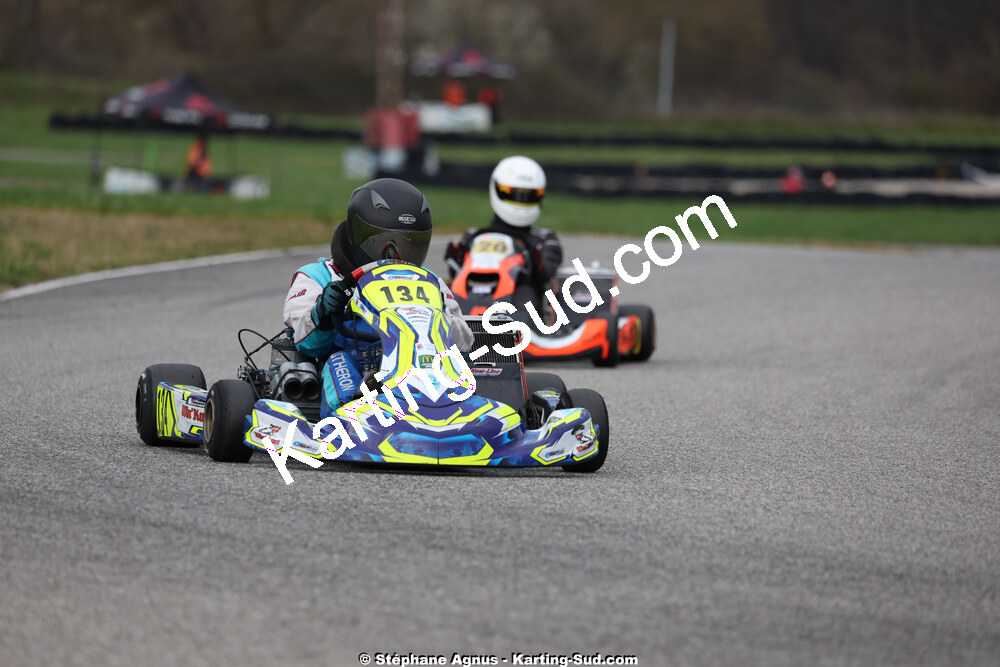 29 & 30/03/2025 : 2ème manche du Championnat du Sud au circuit d’Aigues-Vives (photos Stéphane Agnus) 2025 — karting