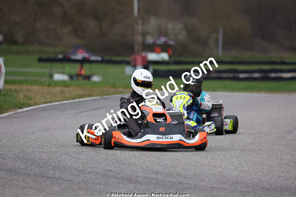 29 & 30/03/2025 : 2ème manche du Championnat du Sud au circuit d’Aigues-Vives (photos Stéphane Agnus) 2025 — karting