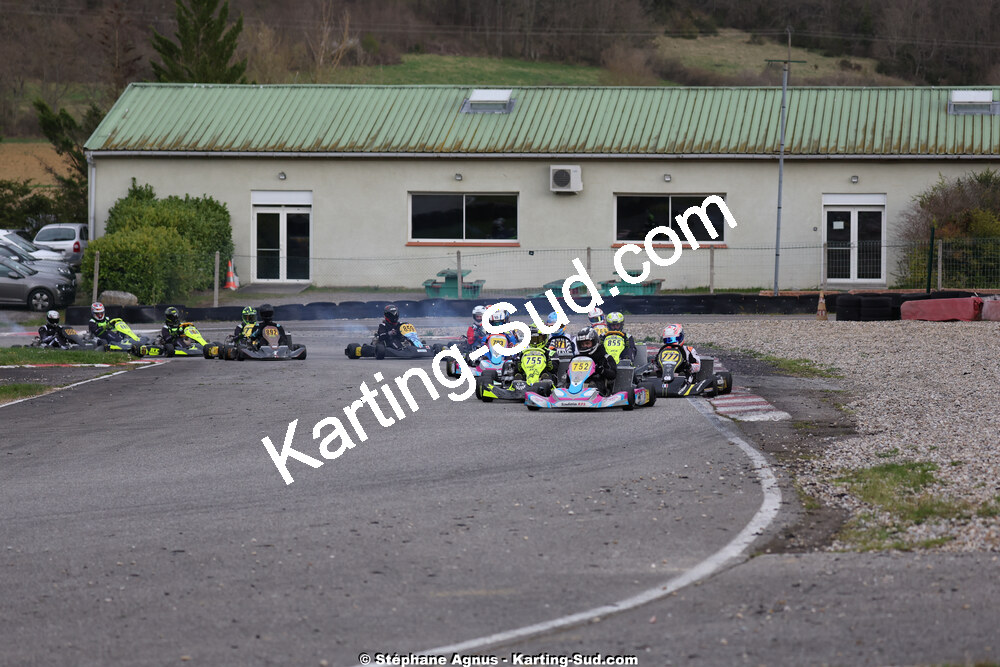 29 & 30/03/2025 : 2ème manche du Championnat du Sud au circuit d’Aigues-Vives (photos Stéphane Agnus) 2025 — karting