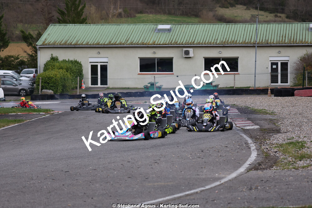 29 & 30/03/2025 : 2ème manche du Championnat du Sud au circuit d’Aigues-Vives (photos Stéphane Agnus) 2025 — karting