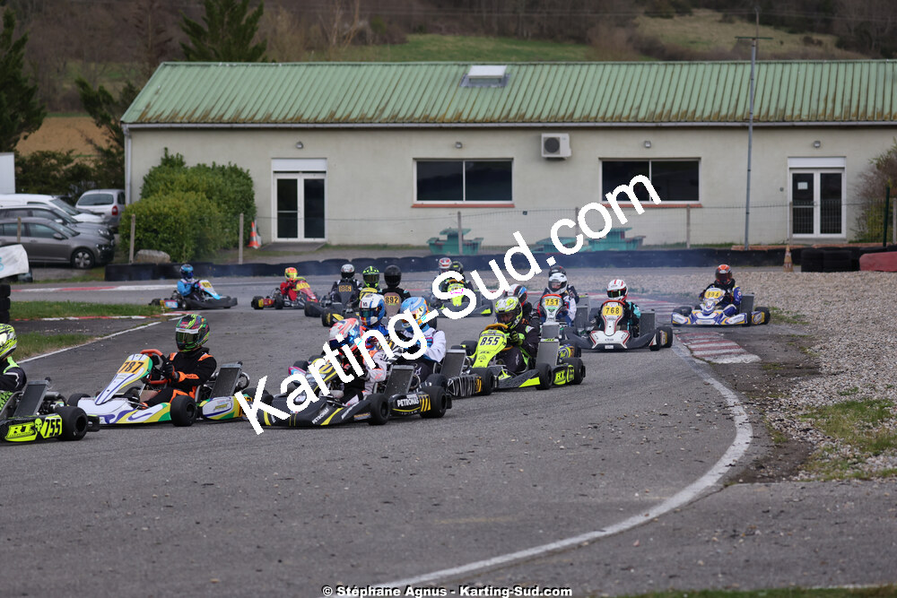29 & 30/03/2025 : 2ème manche du Championnat du Sud au circuit d’Aigues-Vives (photos Stéphane Agnus) 2025 — karting