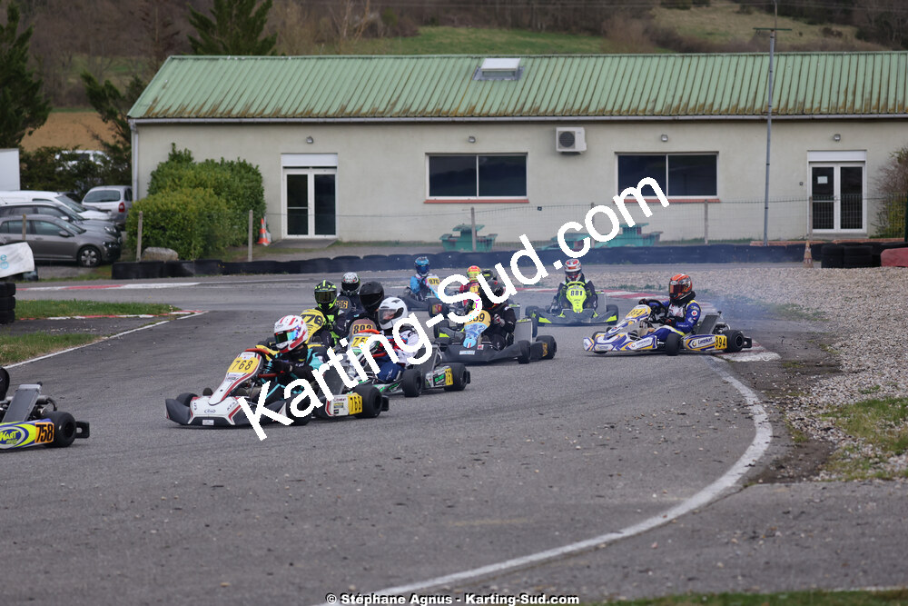 29 & 30/03/2025 : 2ème manche du Championnat du Sud au circuit d’Aigues-Vives (photos Stéphane Agnus) 2025 — karting