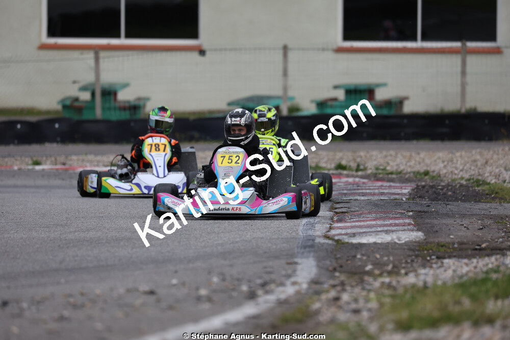 29 & 30/03/2025 : 2ème manche du Championnat du Sud au circuit d’Aigues-Vives (photos Stéphane Agnus) 2025 — karting