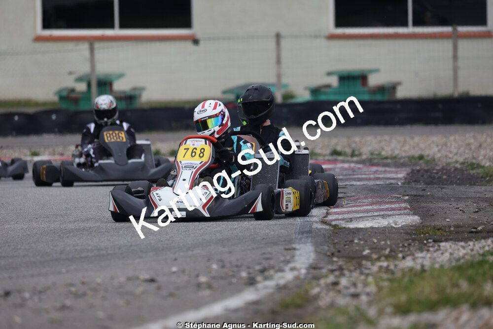 29 & 30/03/2025 : 2ème manche du Championnat du Sud au circuit d’Aigues-Vives (photos Stéphane Agnus) 2025 — karting