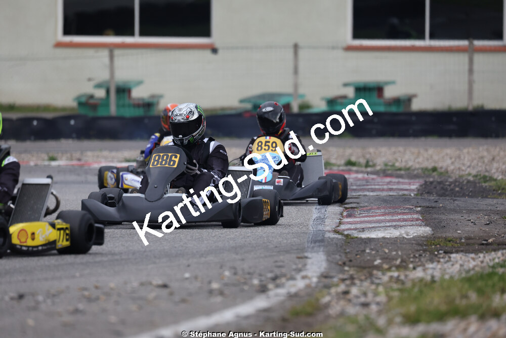 29 & 30/03/2025 : 2ème manche du Championnat du Sud au circuit d’Aigues-Vives (photos Stéphane Agnus) 2025 — karting