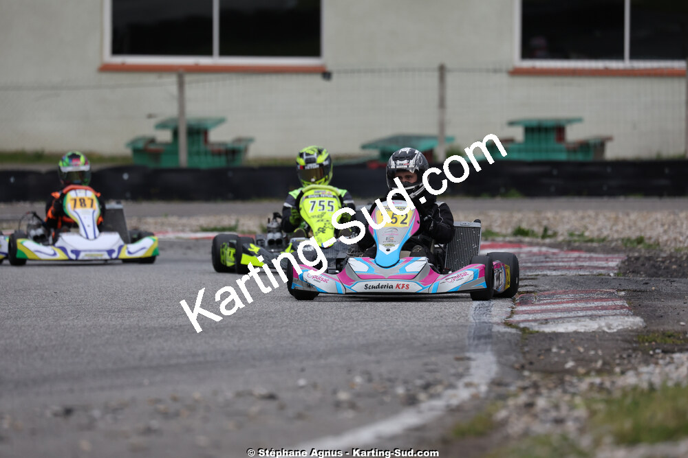 29 & 30/03/2025 : 2ème manche du Championnat du Sud au circuit d’Aigues-Vives (photos Stéphane Agnus) 2025 — karting