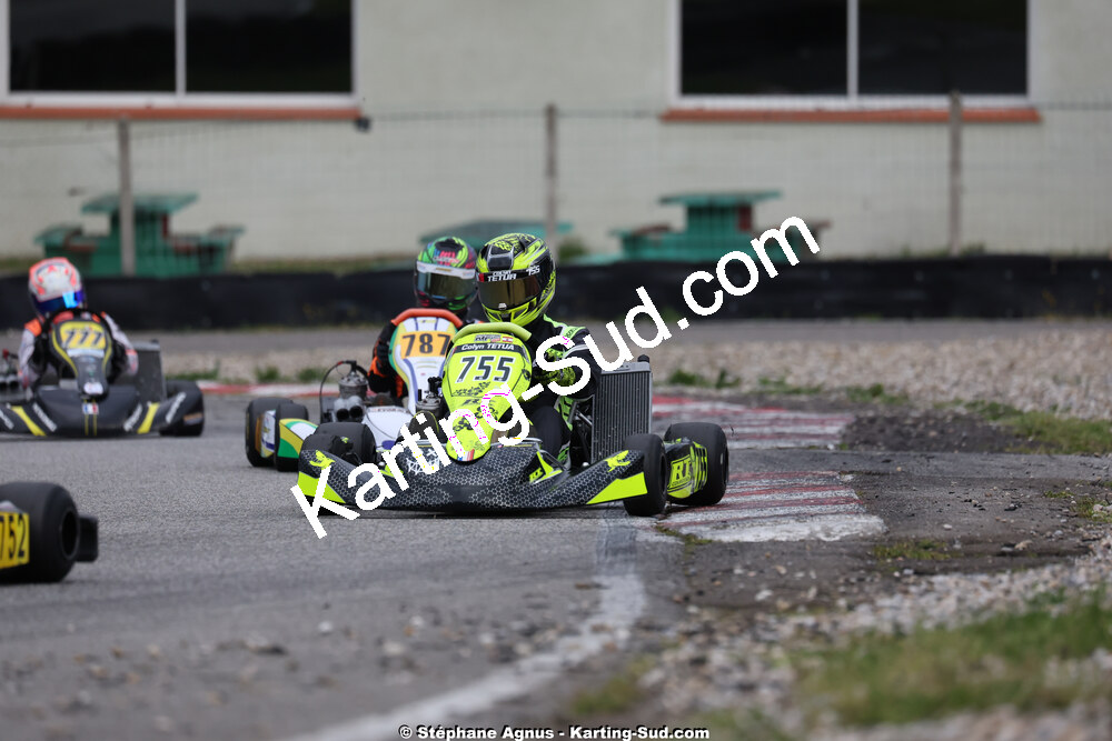 29 & 30/03/2025 : 2ème manche du Championnat du Sud au circuit d’Aigues-Vives (photos Stéphane Agnus) 2025 — karting