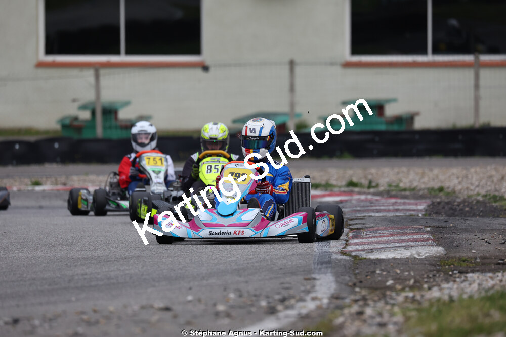29 & 30/03/2025 : 2ème manche du Championnat du Sud au circuit d’Aigues-Vives (photos Stéphane Agnus) 2025 — karting