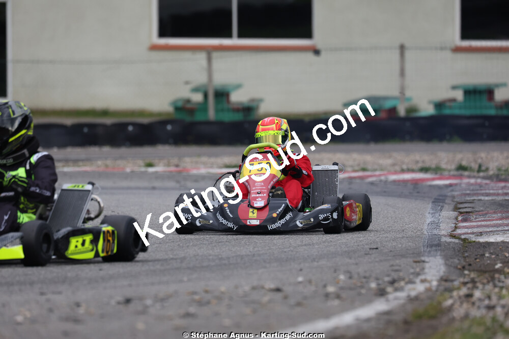 29 & 30/03/2025 : 2ème manche du Championnat du Sud au circuit d’Aigues-Vives (photos Stéphane Agnus) 2025 — karting
