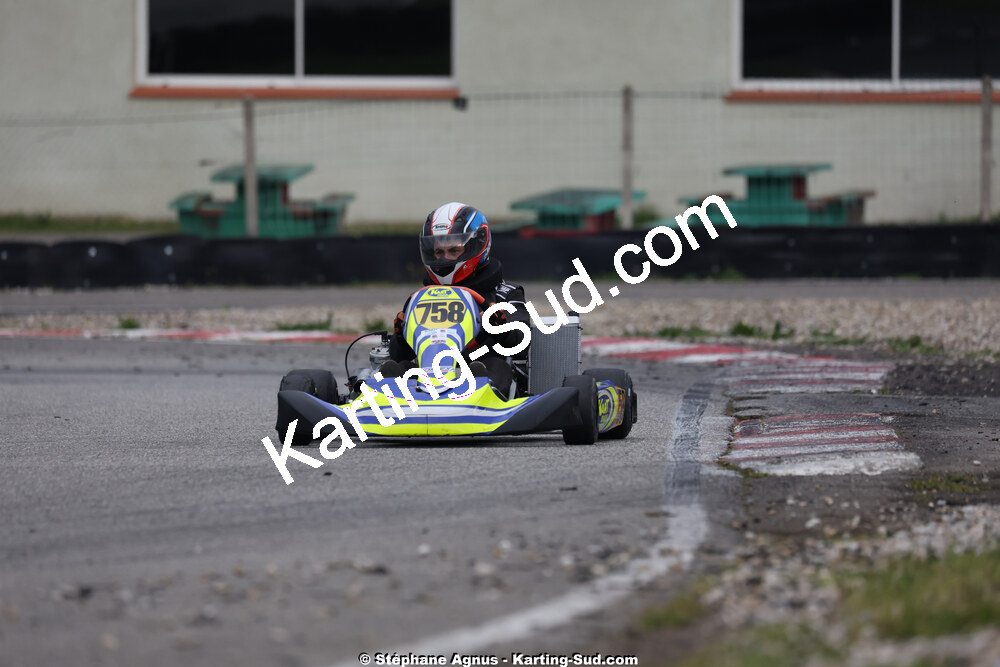 29 & 30/03/2025 : 2ème manche du Championnat du Sud au circuit d’Aigues-Vives (photos Stéphane Agnus) 2025 — karting