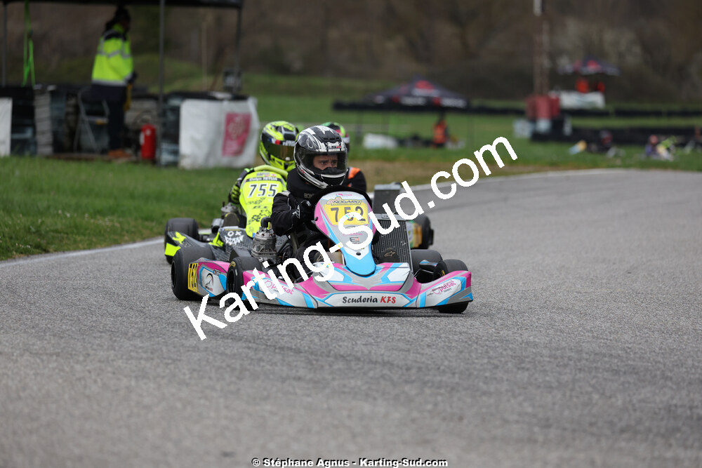 29 & 30/03/2025 : 2ème manche du Championnat du Sud au circuit d’Aigues-Vives (photos Stéphane Agnus) 2025 — karting