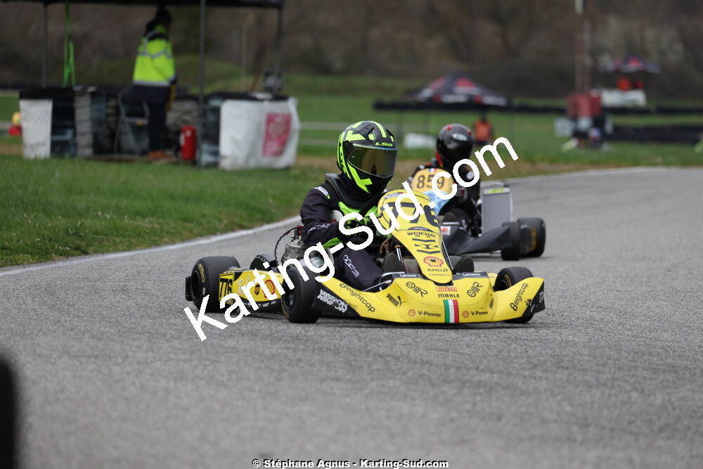 29 & 30/03/2025 : 2ème manche du Championnat du Sud au circuit d’Aigues-Vives (photos Stéphane Agnus) 2025 — karting