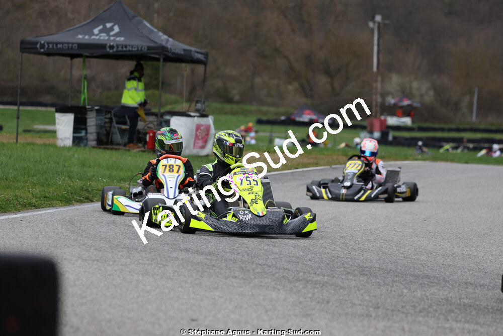 29 & 30/03/2025 : 2ème manche du Championnat du Sud au circuit d’Aigues-Vives (photos Stéphane Agnus) 2025 — karting