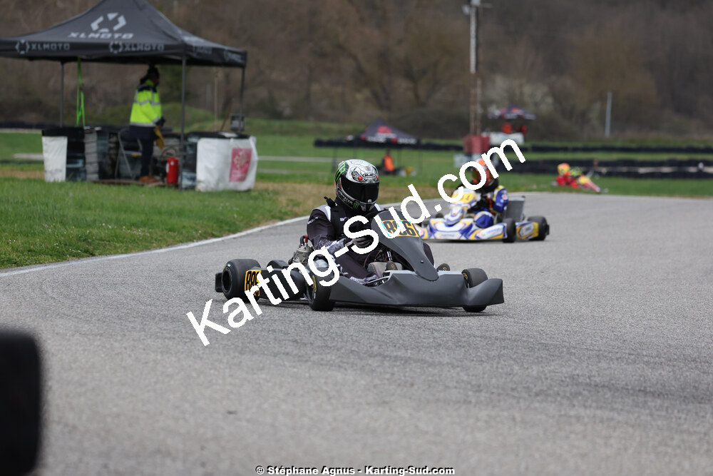 29 & 30/03/2025 : 2ème manche du Championnat du Sud au circuit d’Aigues-Vives (photos Stéphane Agnus) 2025 — karting