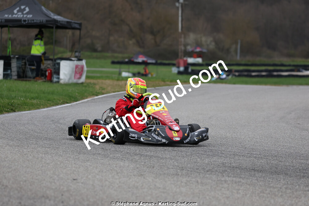 29 & 30/03/2025 : 2ème manche du Championnat du Sud au circuit d’Aigues-Vives (photos Stéphane Agnus) 2025 — karting