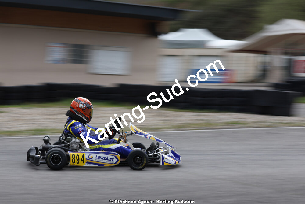 29 & 30/03/2025 : 2ème manche du Championnat du Sud au circuit d’Aigues-Vives (photos Stéphane Agnus) 2025 — karting