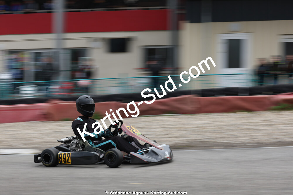 29 & 30/03/2025 : 2ème manche du Championnat du Sud au circuit d’Aigues-Vives (photos Stéphane Agnus) 2025 — karting