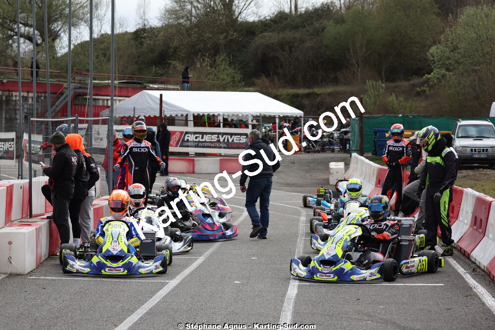 29 & 30/03/2025 : 2ème manche du Championnat du Sud au circuit d’Aigues-Vives (photos Stéphane Agnus) 2025 — karting