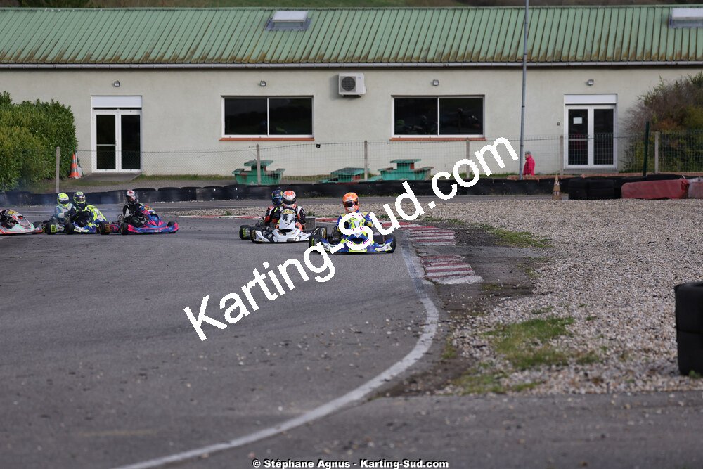 29 & 30/03/2025 : 2ème manche du Championnat du Sud au circuit d’Aigues-Vives (photos Stéphane Agnus) 2025 — karting