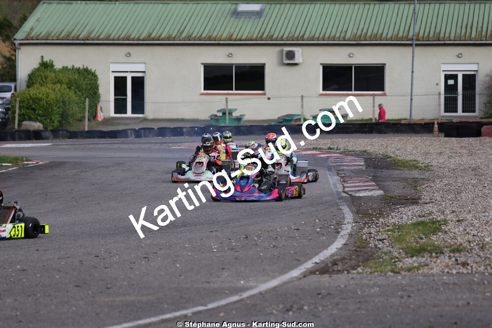 29 & 30/03/2025 : 2ème manche du Championnat du Sud au circuit d’Aigues-Vives (photos Stéphane Agnus) 2025 — karting